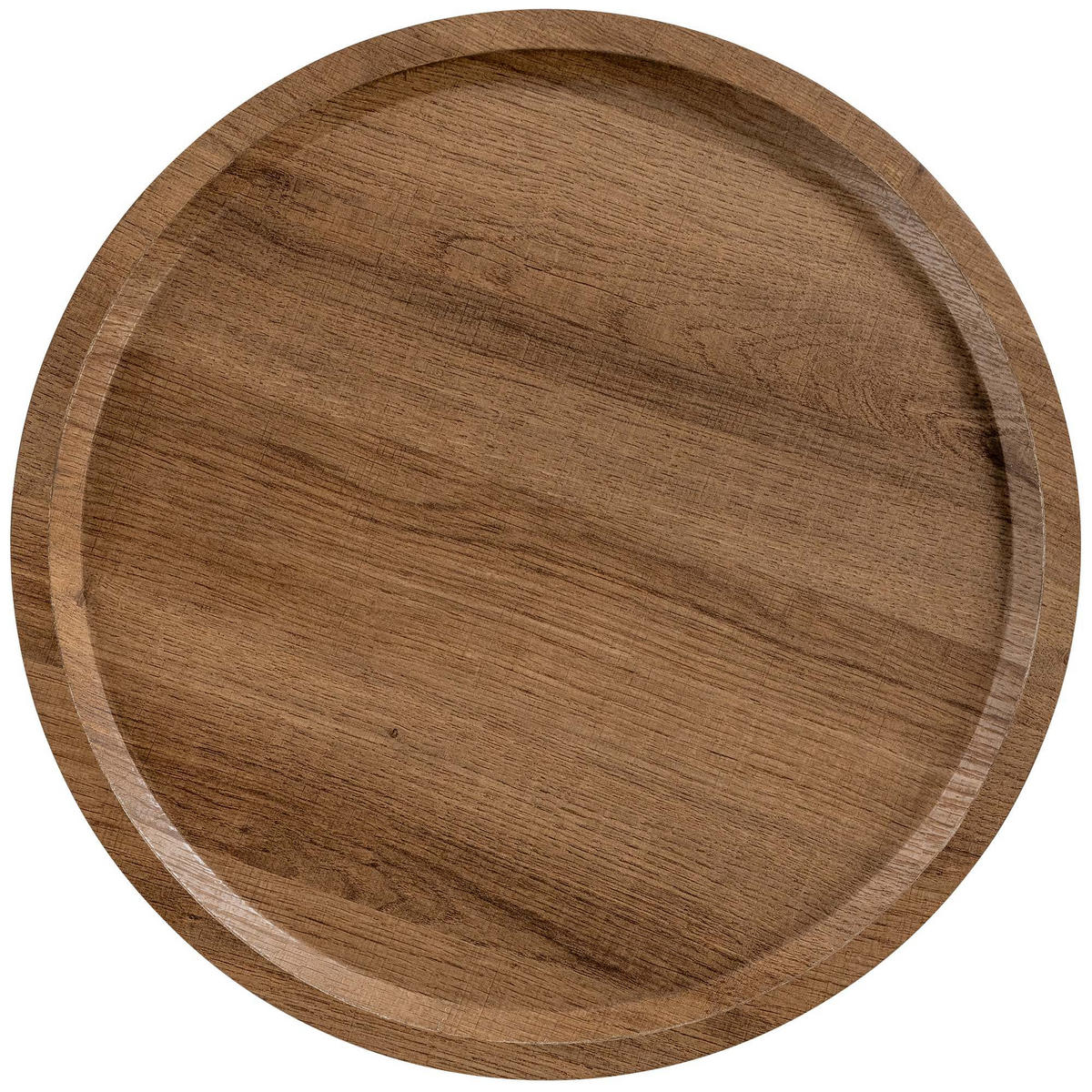 BEISTELLTISCH Kombi Set Holz Braun - Schwarz/Braun, Holz/Metall (40/40/42cm) - CLP