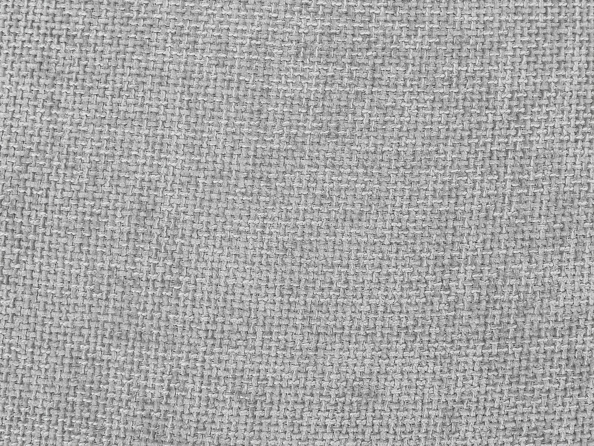 SITZHOCKER - 1 Person - Stoff - Hellgrau - APOLIU - Hellgrau, Textil (72/45/109cm) - Vente-Unique