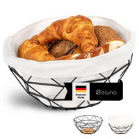 OBSTKORB, schwarz, Metall - Schwarz, Metall (30/14cm) - eluno