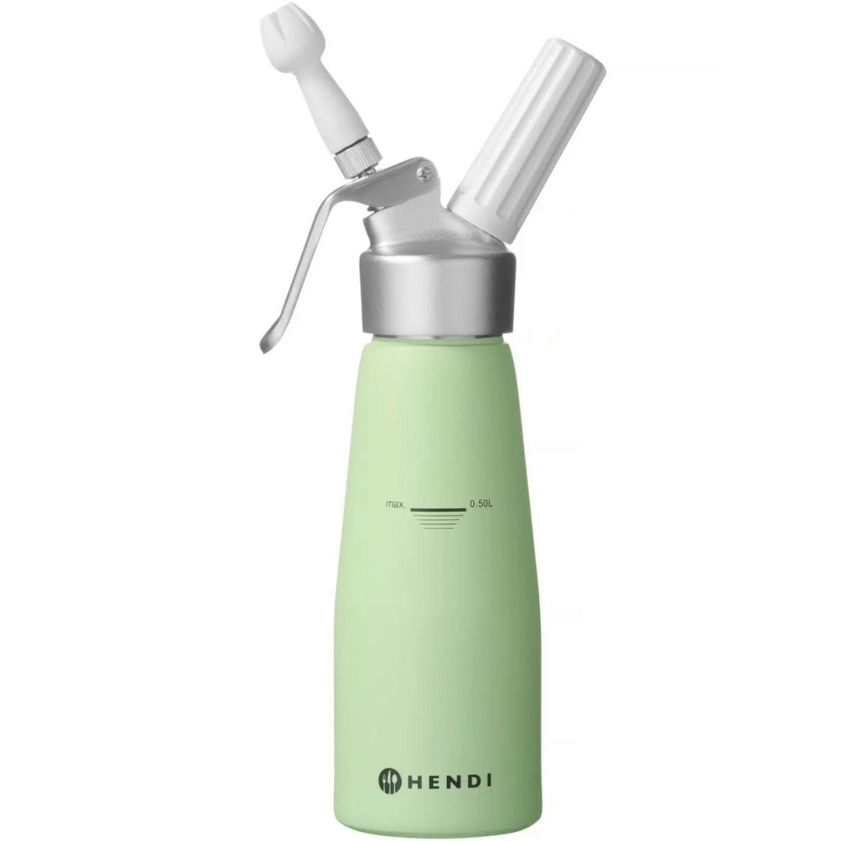 SAHNESPENDER Pastellgrün - 500 ml - Grün, Metall (2/26/1cm) - Hendi