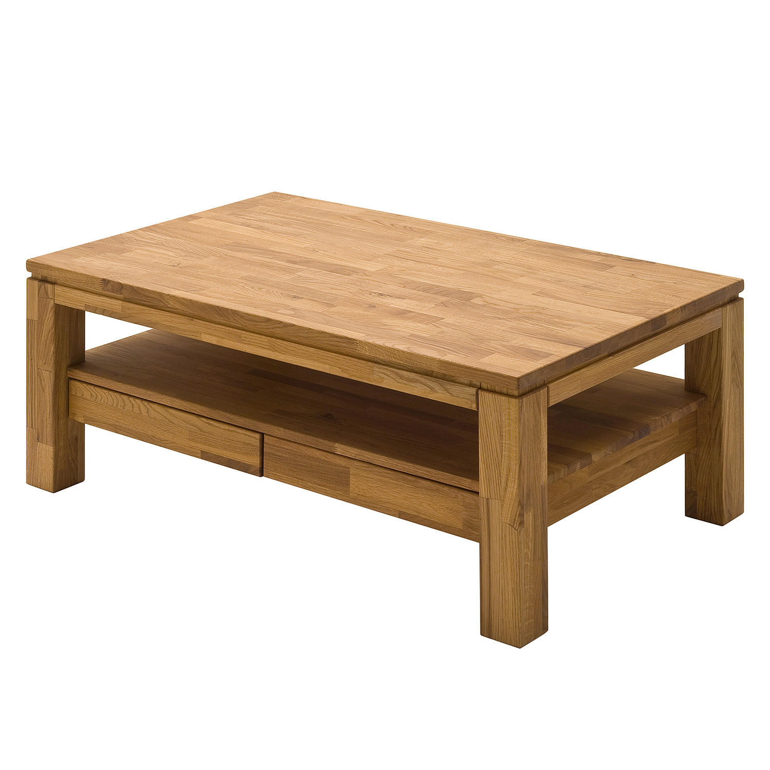 COUCHTISCH - Wildeiche - Braun, Holz (70/115/45cm) - home24