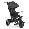 DREIRAD TRICYCLE Fusion schwarz verstellbar PU-Reifen drehbarer Sitz Schiebestange - Schwarz, Metall (90/49/94cm)
