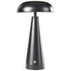 LED-TISCHLEUCHTE Schwarz Bocono - Schwarz, Metall (15/15/28cm) - Beliani