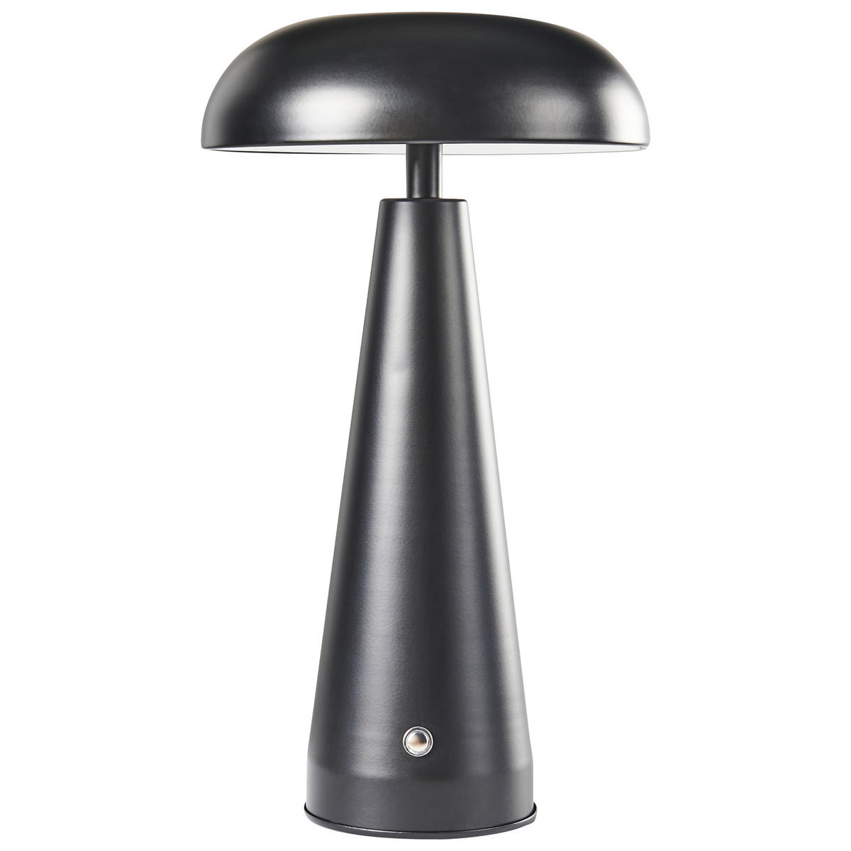 LED-TISCHLEUCHTE Schwarz Bocono - Schwarz, Metall (15/15/28cm) - Beliani
