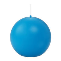 KUGELKERZEN Azurblau Ø 6 cm, 16 Stück - Hellblau, Paraffin (6/6/6cm) - Wiedemann Kerzen