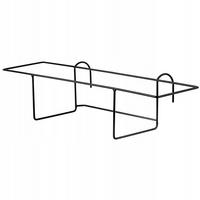 AUFHÄNGER für Balkonkasten 59 x 14 cm - Schwarz, Metall (14/59cm) - KADAX
