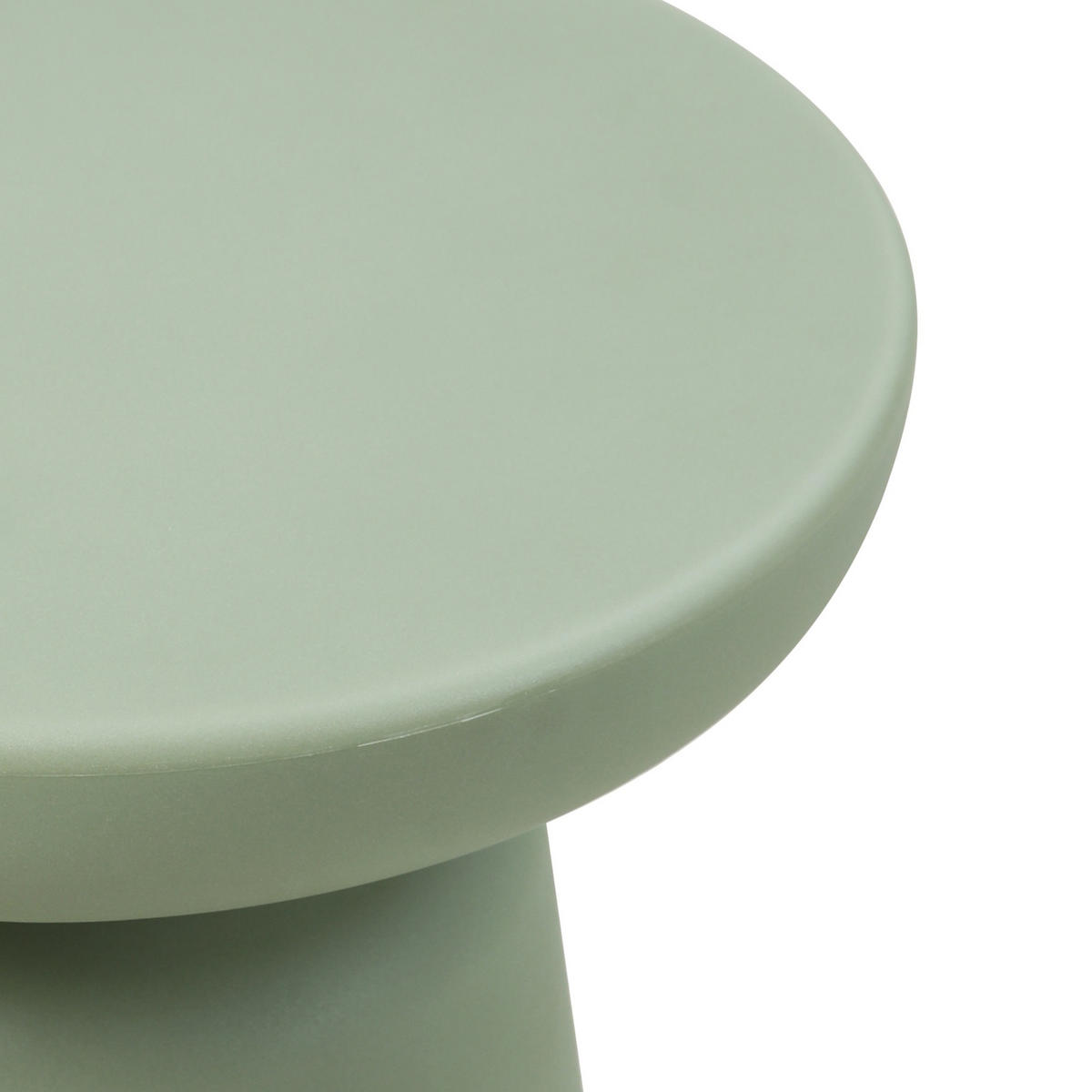 ODKLÁDACÍ STOLEK Posio - zelená barva, plast (40/40/44cm) - [en.casa]