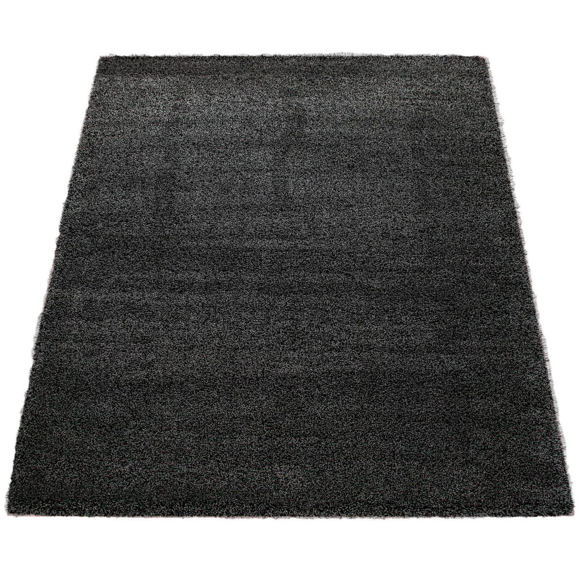HOCHFLORTEPPICH 160/230 cm Shaggy Plus - Anthrazit, Textil (160/230cm) - Paco Home