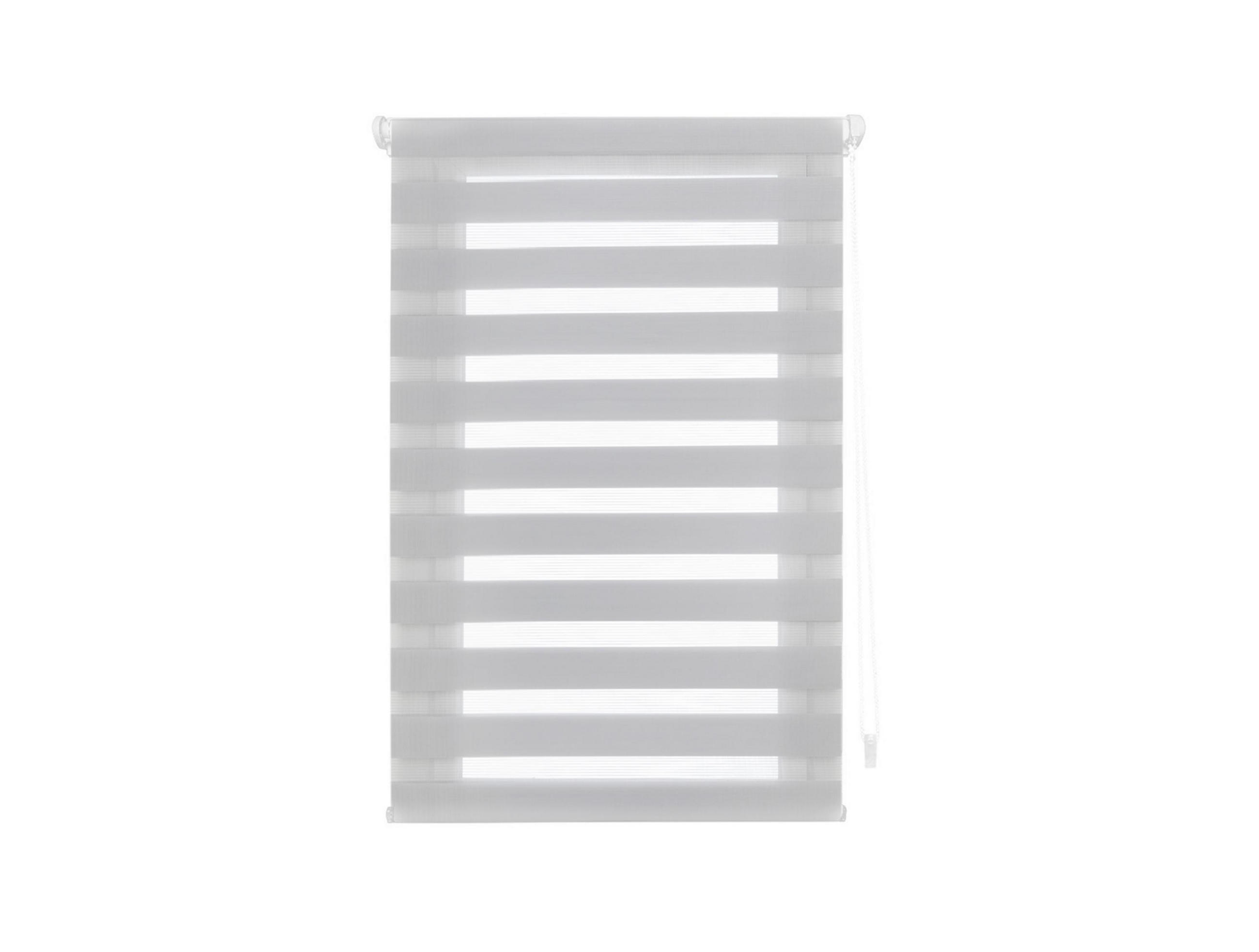ROLLO Polyester Transluzent Grau 52x180 - Grau, Textil (52/180/1cm) - Purline