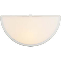LED-NACHTLICHT - Dämmerungssensor und Bewegungsmelder im Halbkugel-Design für Steckdose, Weiß - Weiß, Kunststoff (8.7/10/5.1cm) - Northpoint