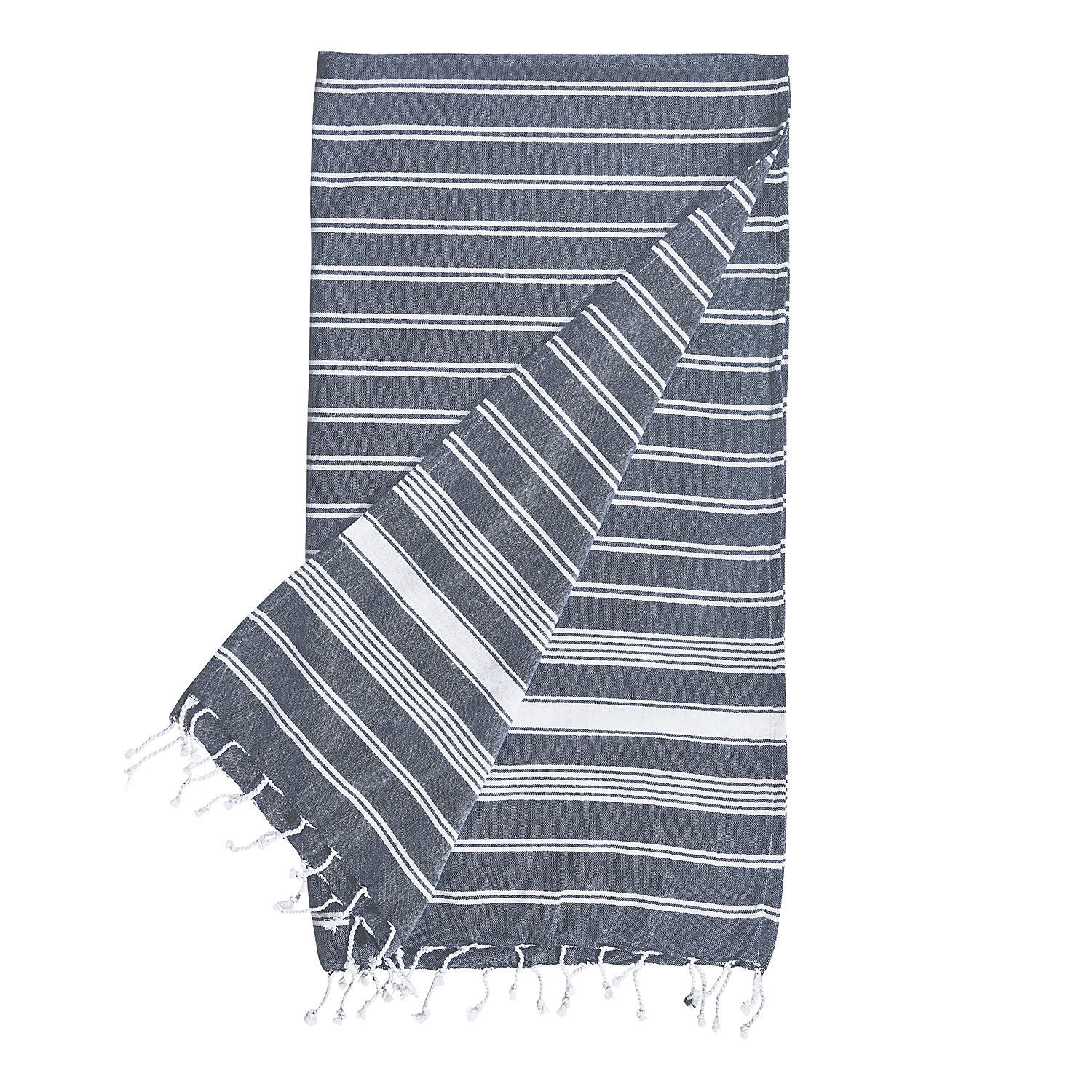 HAMAMTUCH (5er Set) Surfside - Blau, Textil (90/170cm) - Butlers