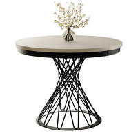 ESSTISCH 100-140 LUKO Kaschmir - Kaschmir, Holzwerkstoff (100/100/77cm) - Compleo24