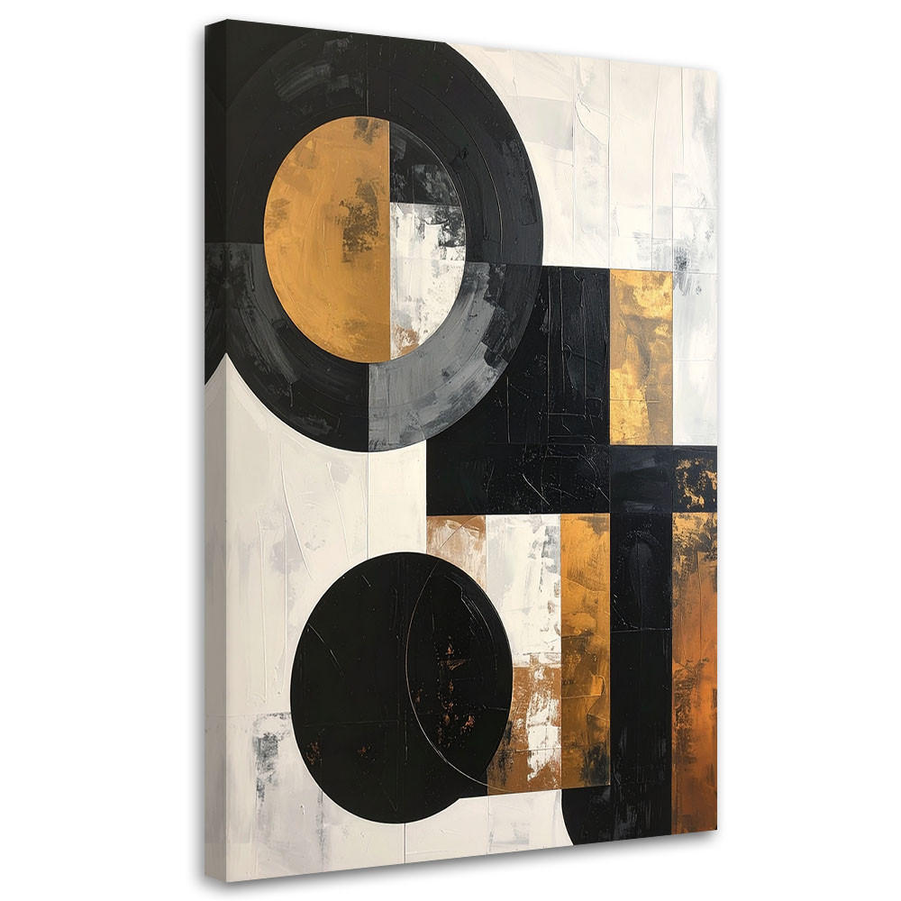 Feeby Leinwandbild Braun 60x90 cm