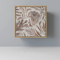 SIDEBOARD PASSING TIME, Eichefarben, 57,5x42x57,5 cm, Ohne Füße - Eichefarben/Multicolor, Holzwerkstoff (57.5/57.5/42cm) - SpaceRebels