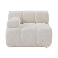 SESSEL mit gerader Rückenlehne - 1 Person - stoff - beige Facivil - Beige, Textil (94/70/94cm) - Vente-Unique