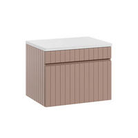 WASCHTISCHUNTERSCHRANK 60.4cm Zelie Rose - Pink, Holzwerkstoff (60.4/48/46cm) - Petits-meubles