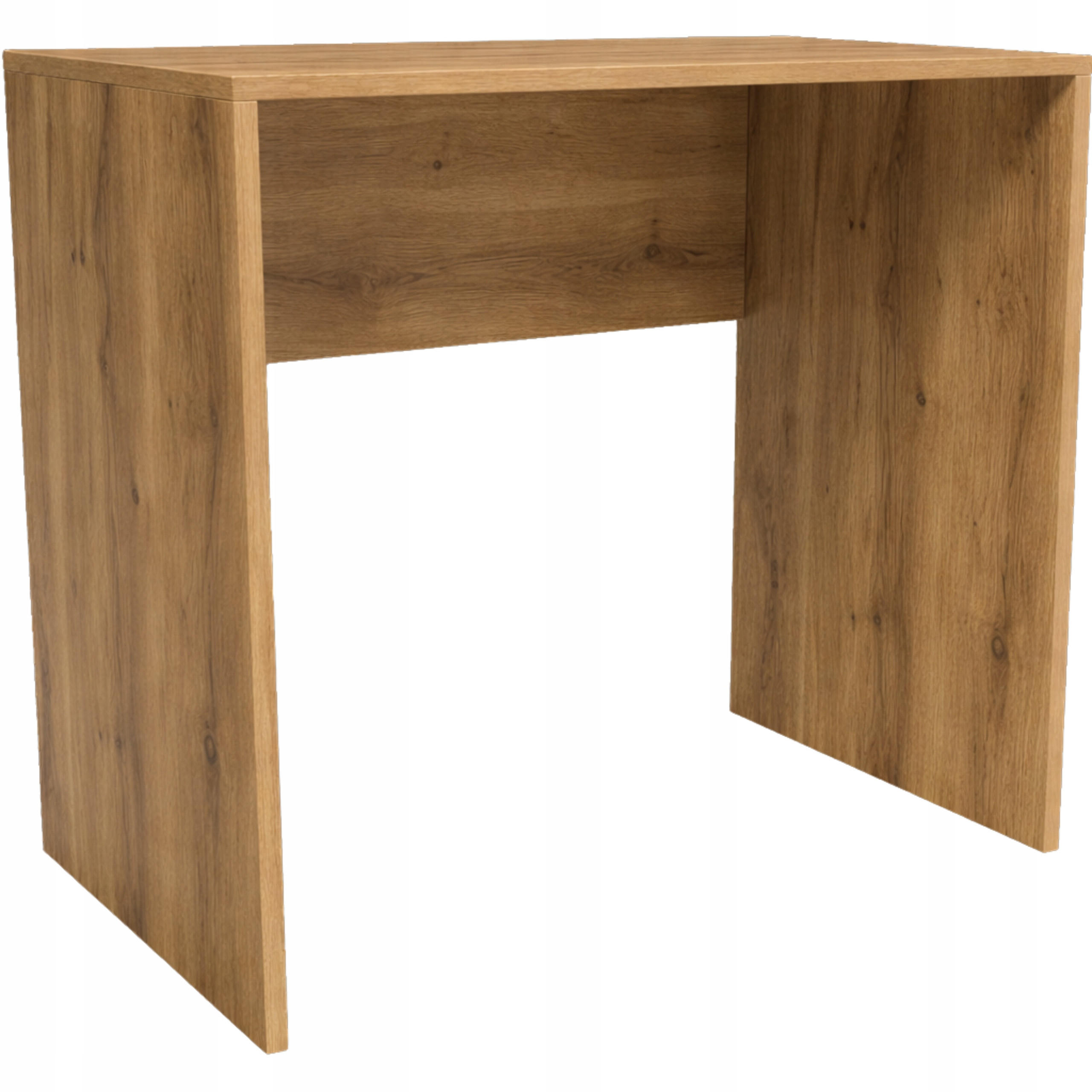 SCHREIBTISCH CR3-UNO Wotan Eiche 80/50/75 cm - Eiche Wotan, Holzwerkstoff (50/80/75cm)