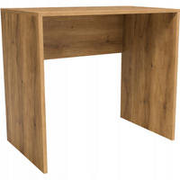 SCHREIBTISCH CR3-UNO Wotan Eiche 80/50/75 cm - Eiche Wotan, Holzwerkstoff (50/80/75cm)