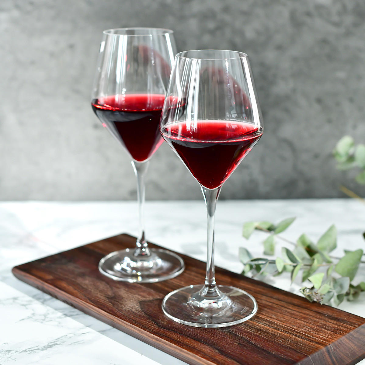 ROTWEINGLÄSER RAY, 4ER-SET, 450 ML - Transparent, Glas (0.45L) - Krosno Glass