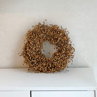 FLACHSKRANZ: Entdecke die Magie der Flachskränze – Dein Must-Have für dieses Jahr - braun / 40 cm - Braun, Naturmaterialien (40cm) - Lykke & You