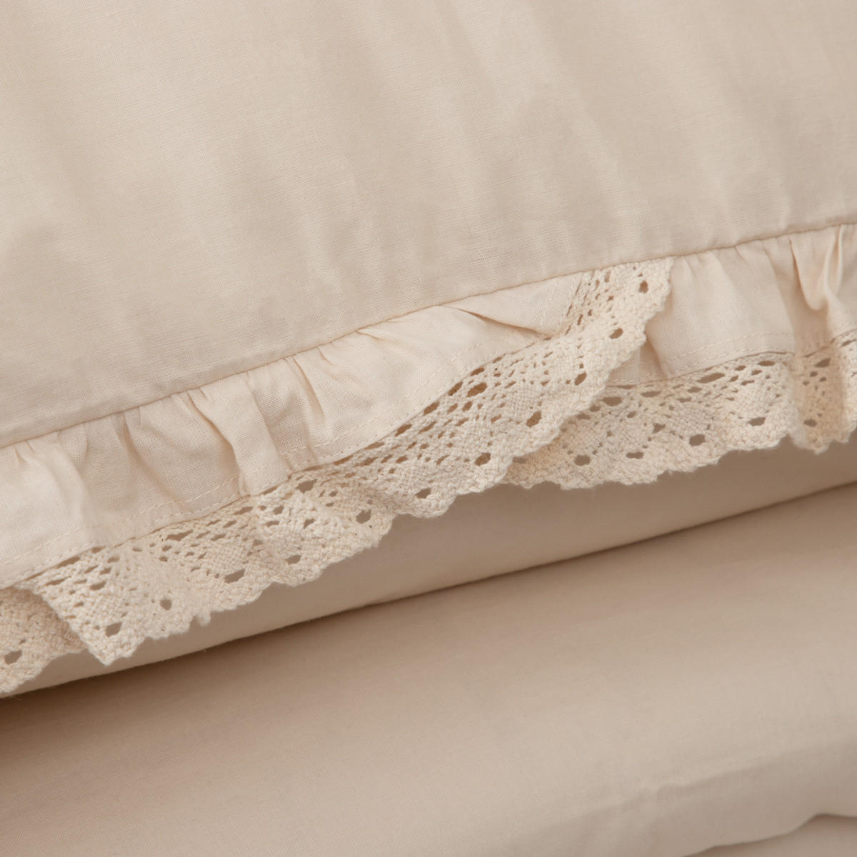 BETTWÄSCHE Moises beige 200/220 cm - Beige, Textil (220/200cm) - Homla