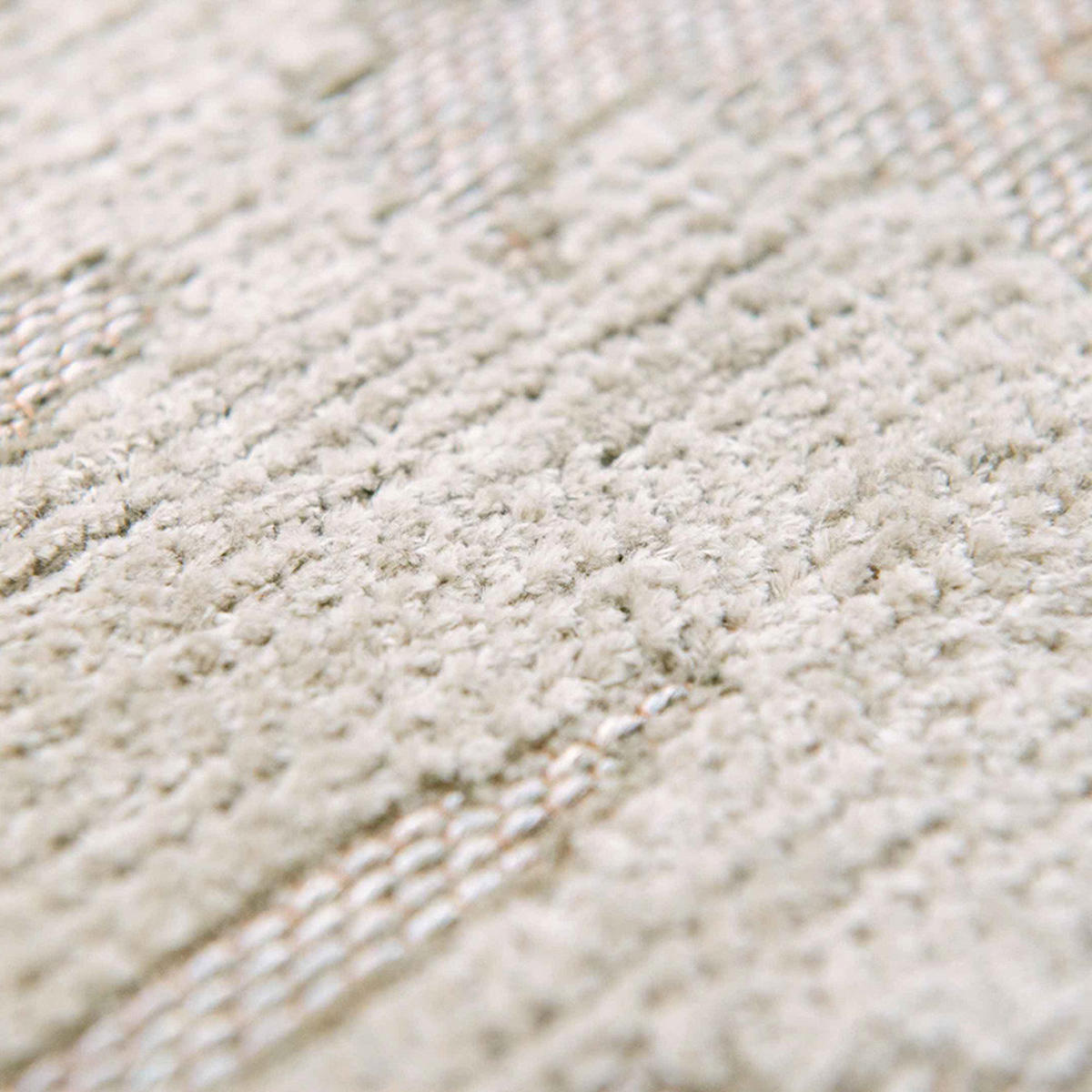 TEPPICH Dry Beige Structures Baobab 80/250 cm - Beige, Textil (80/250cm) - Louis De Poortere