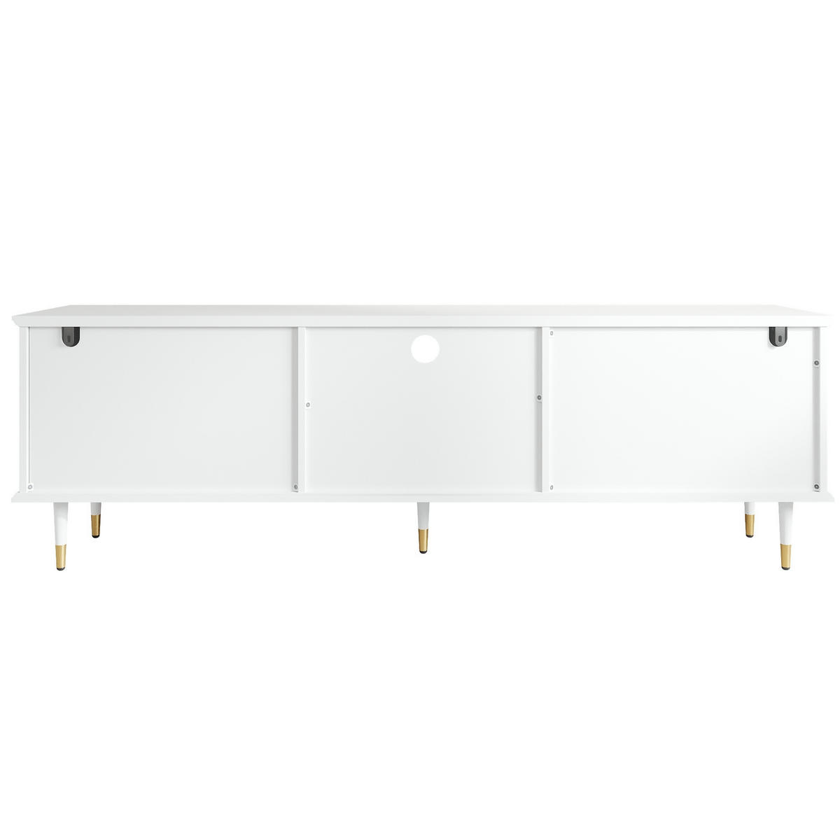 LOWBOARD DE-40219 mit Soft-Close-Scharnieren Weiß - Weiß, Holzwerkstoff (170/54/36cm) - ComfortXL