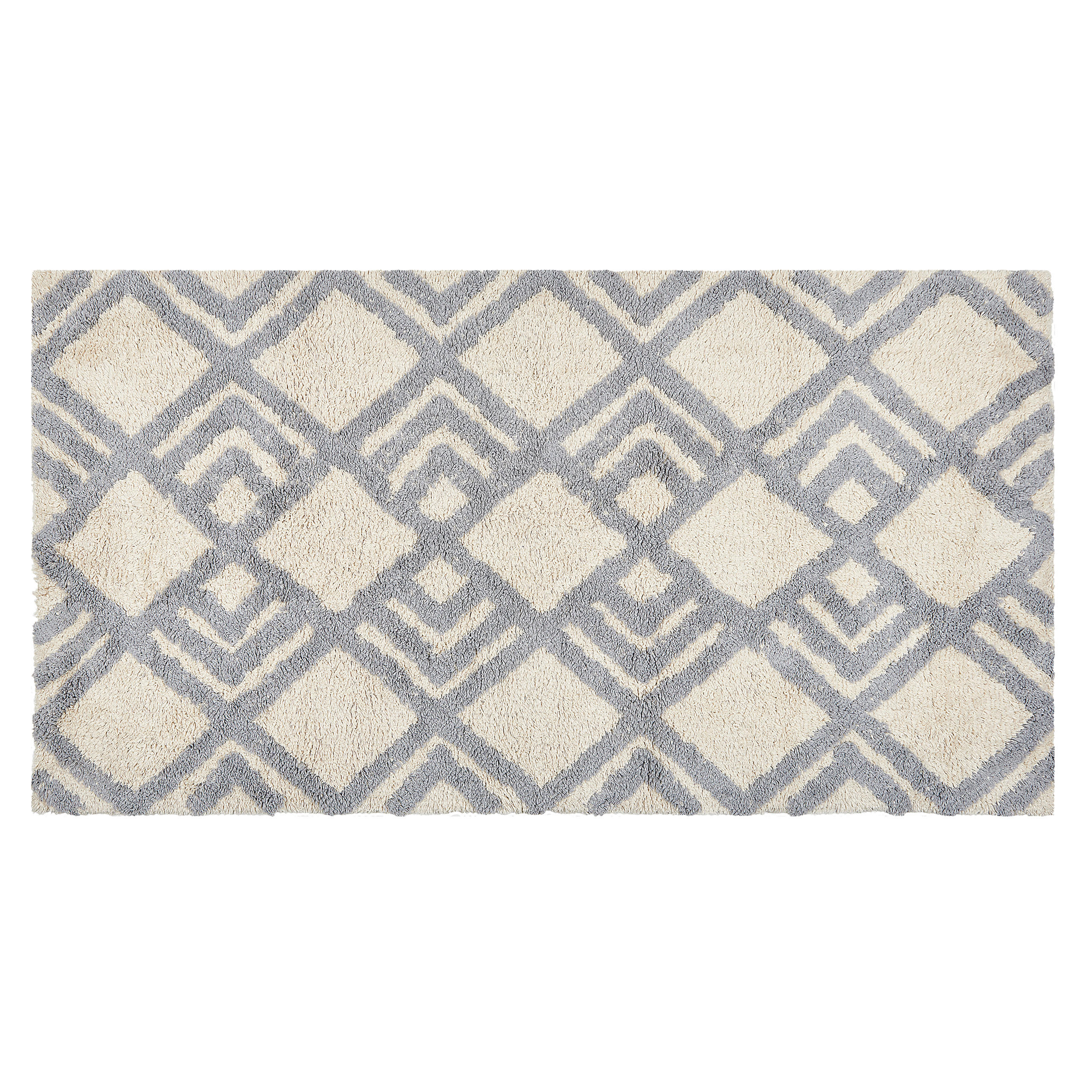 KURZFLOR-TEPPICH Nevsehir 150/80 cm - Beige, Textil (80/150cm) - Beliani