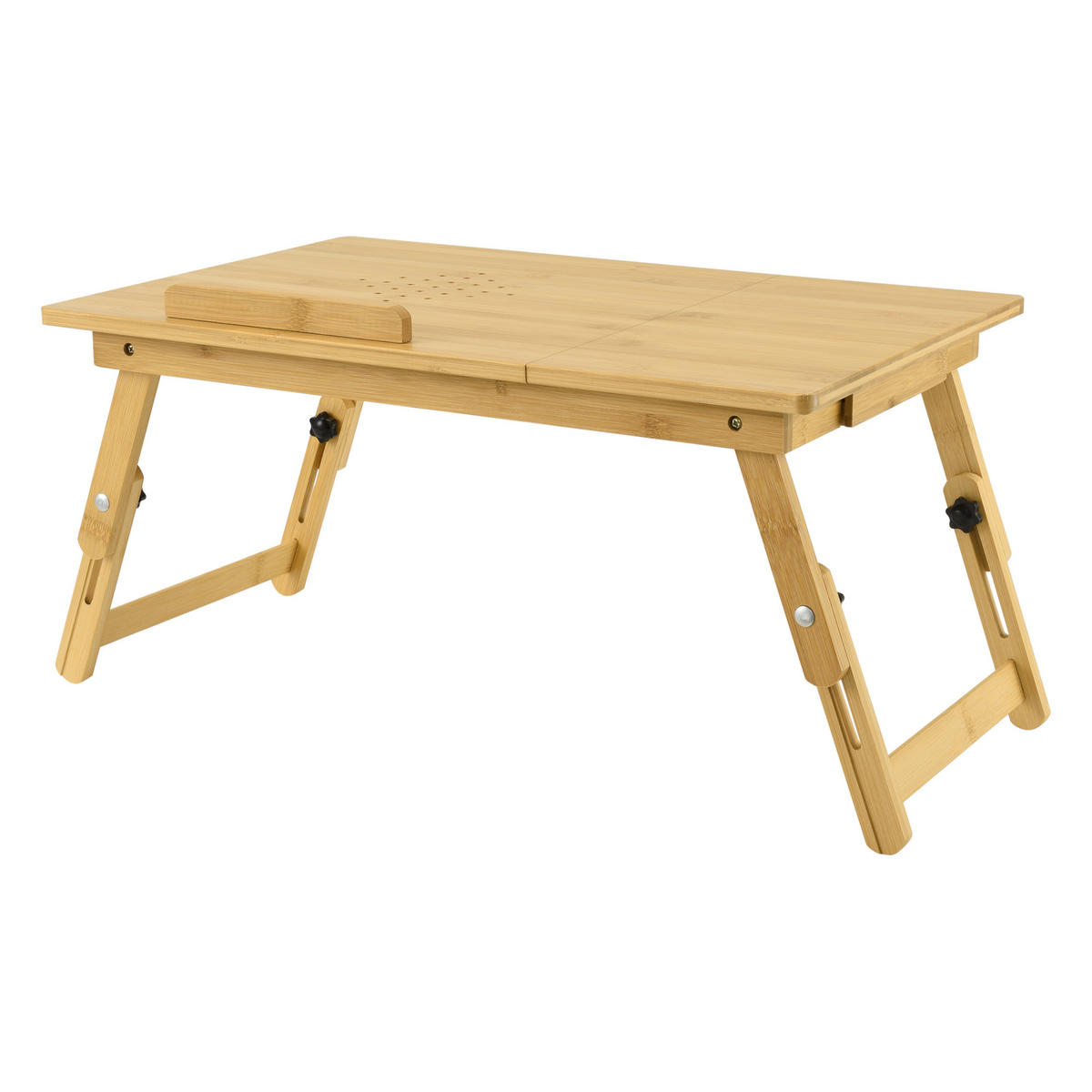 LAPTOPTISCH Trysil - Naturfarben, Holz (35/55/28cm) - [en.casa]