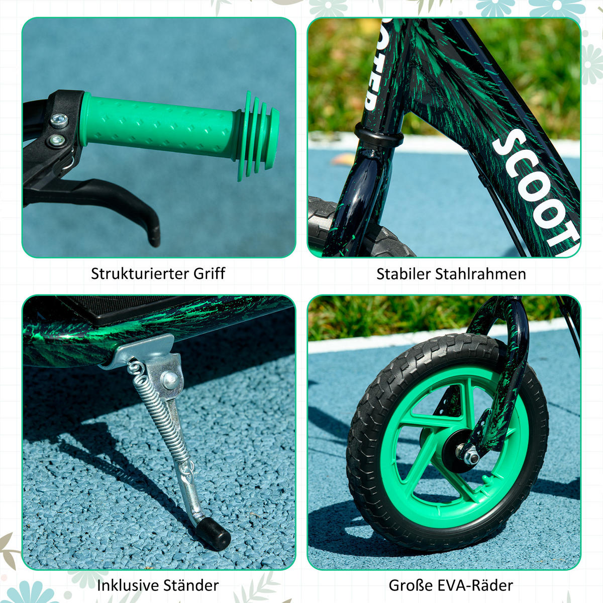 SONSTIGES Outdoor-Spielzeug Grün 118,0/52,0/88,0 - Grün, Metall (52/118cm)