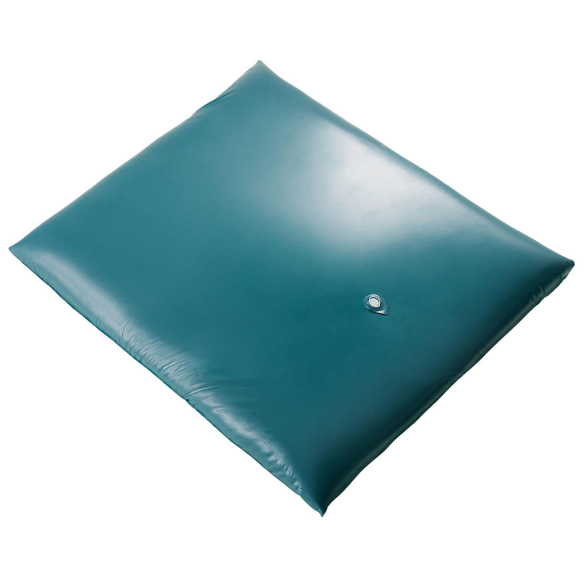 WASSERBETTMATRATZE Stark beruhigt 180/200/20 cm Mono - Blau, Textil (180/200cm) - Beliani