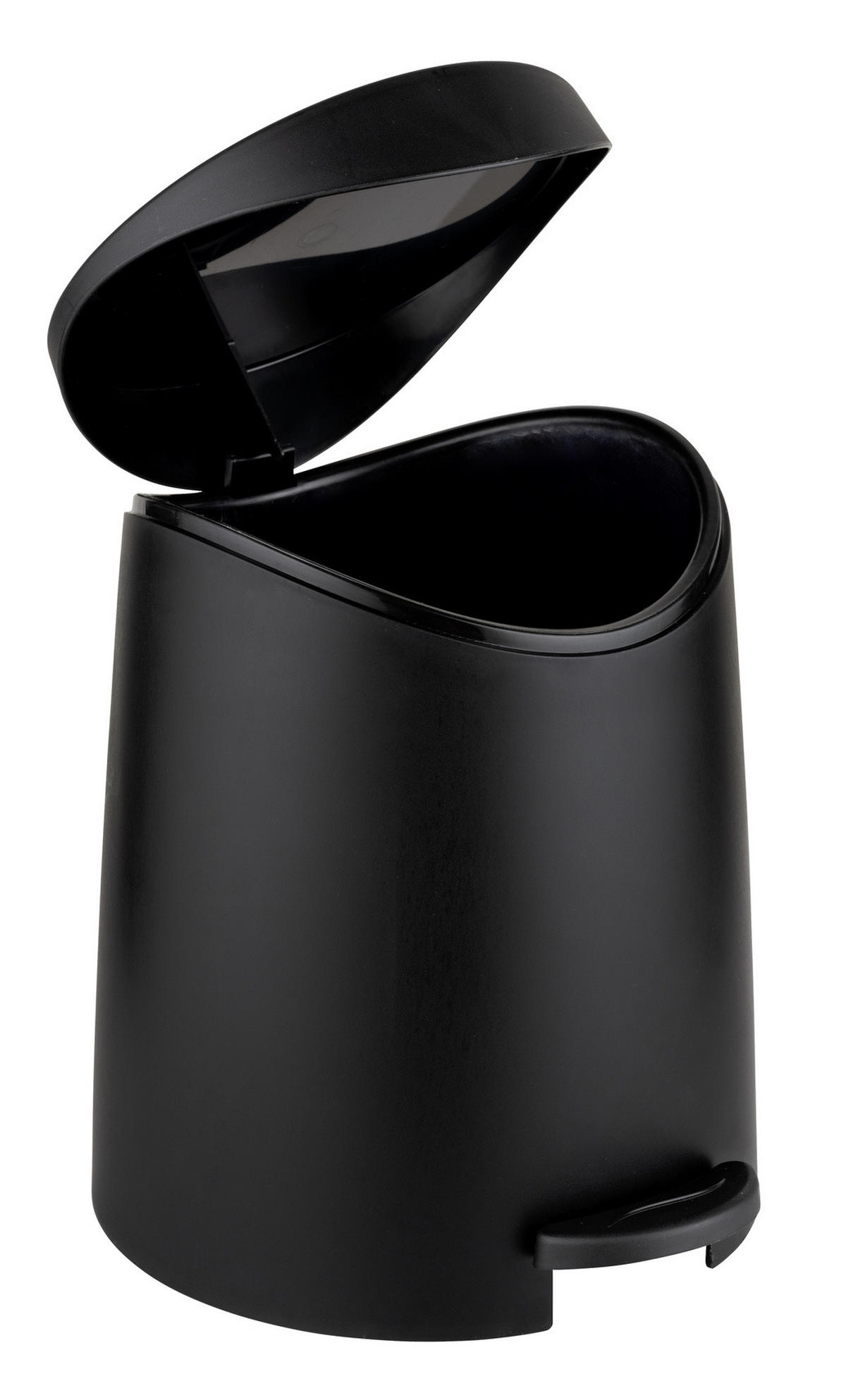 MÜLLBEHÄLTER Portes 3 l 22/22/19 cm - Schwarz, Kunststoff (22/19/22cm) - Allstar