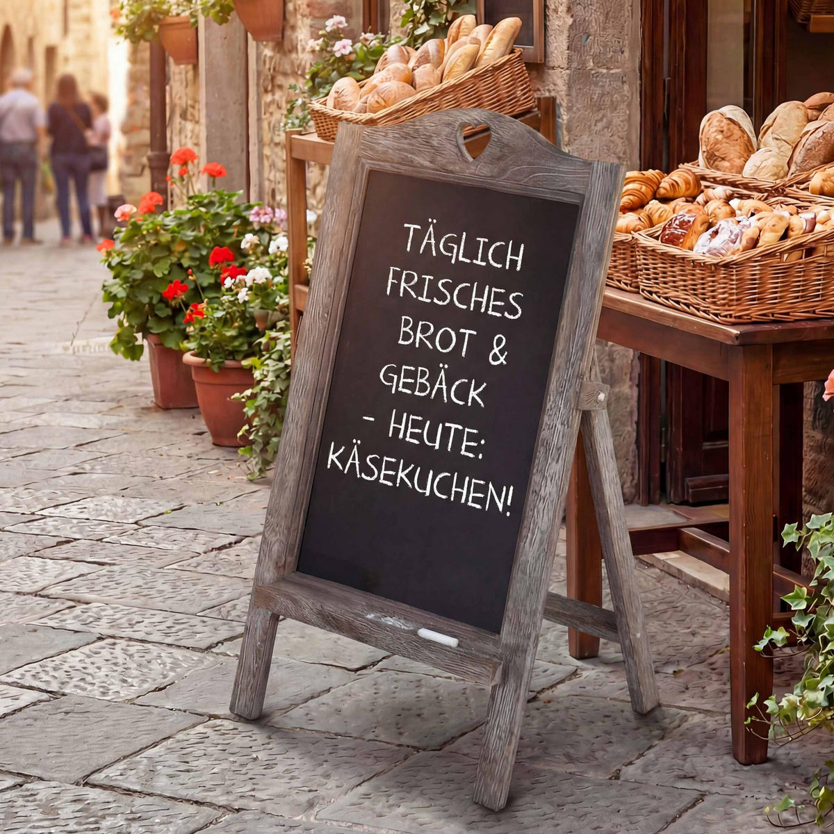 REKLAMNÍ TABULE Hnědá - hnědá, dřevo (37/66/27cm) - MCW