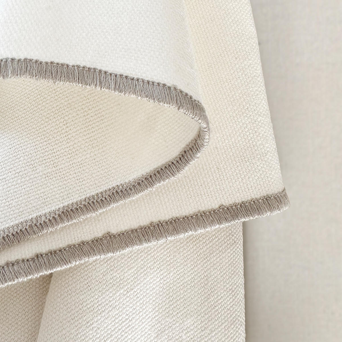 STOFFSERVIETTEN aus Baumwolle 6er-Set - Creme, Textil (45/45cm) - Miqio Design
