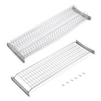 ABTROPFGESTELL Suprastar für hohe Module, 900, Stahl, Verchromt - Chromfarben, Metall (27.2/10/87cm) - EMUCA
