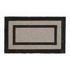 FUSSMATTE - Grau, Kunststoff/Textil (75/45cm) - Relaxdays