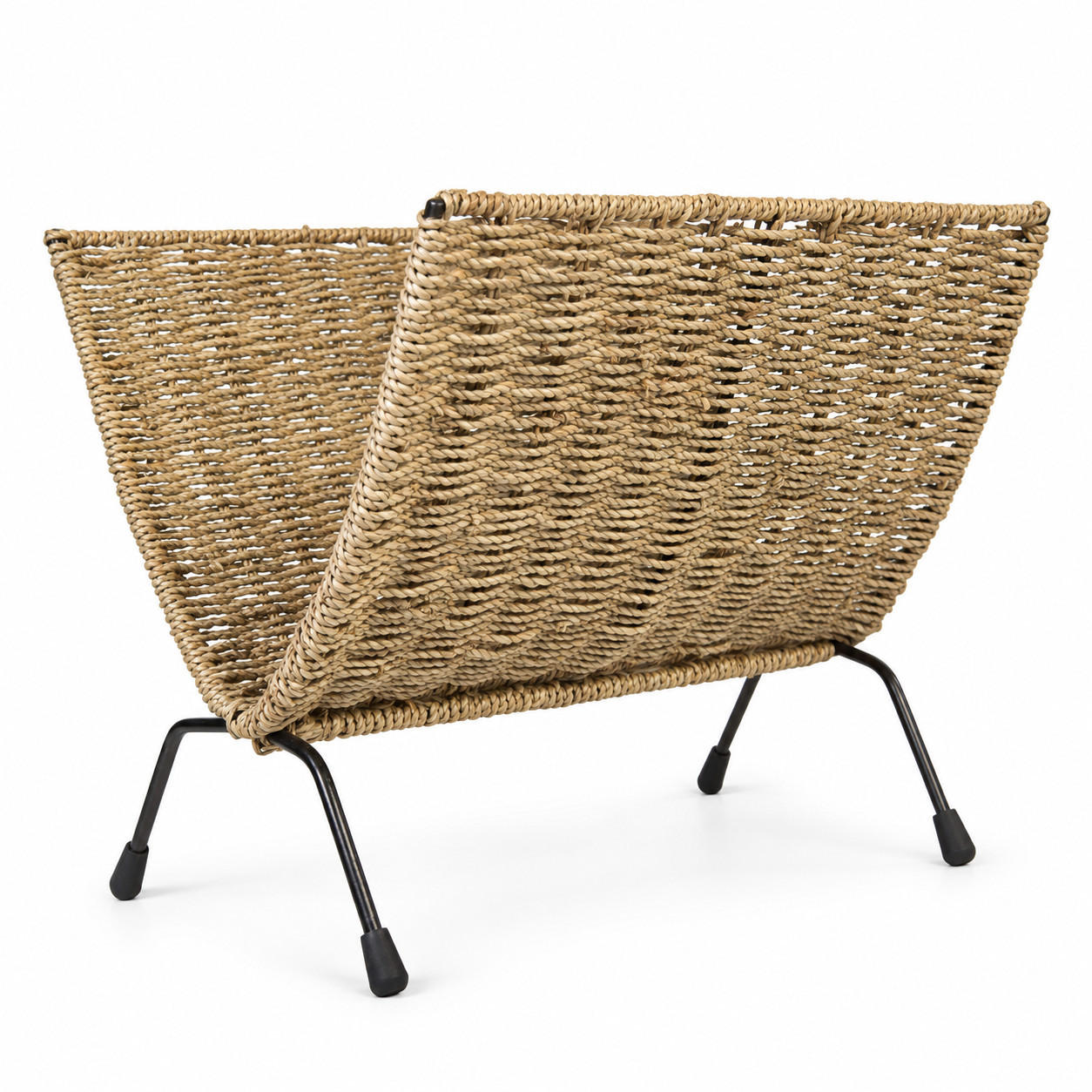 Homestyle4u Zeitungsständer Braun 37x33x22 cm