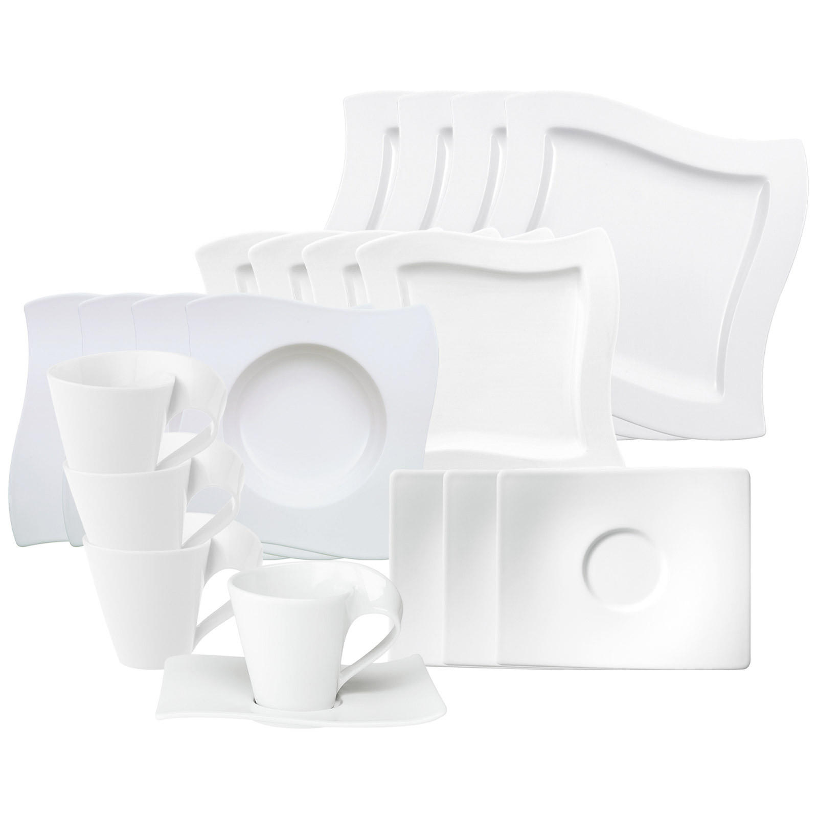 Villeroy & Boch Kombiservice Weiß 2x2x2 cm