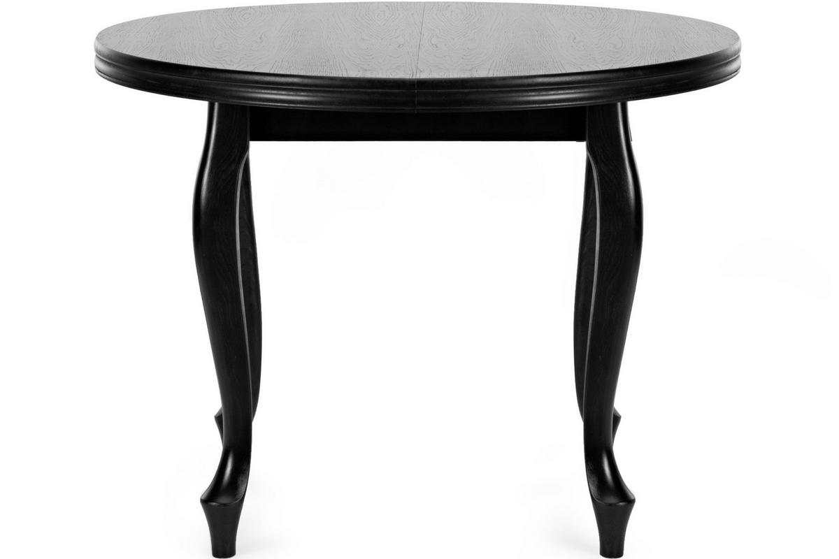 ESSTISCH ALTIS ausziehbar bis 140cm, Schwarz - Eichefarben/Schwarz, Holz (100/77/100cm) - KONSIMO®