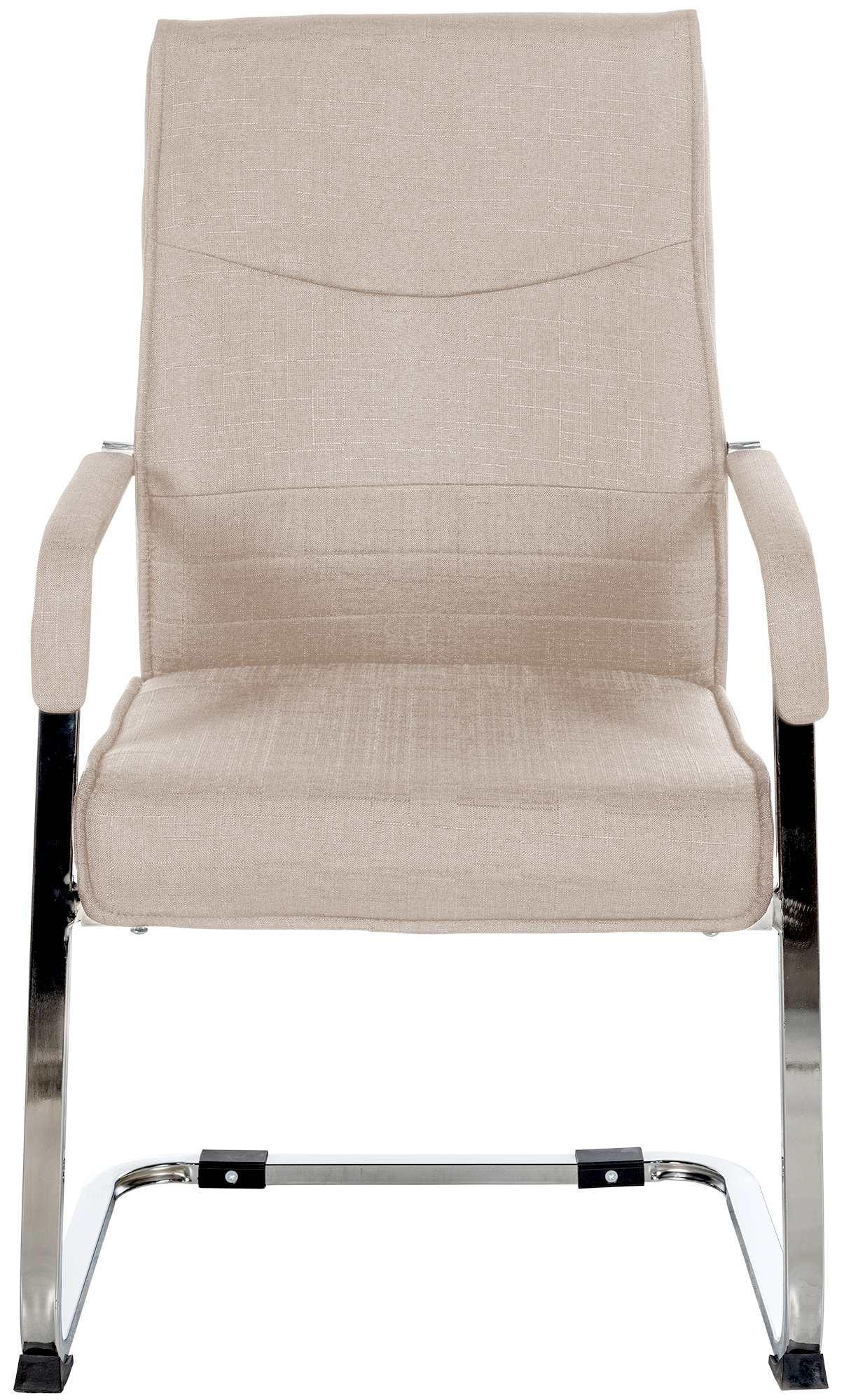 SCHWINGSTUHL 2er Set Stoff taupe - Taupe, Textil/Metall (55/88/60cm) - CLP