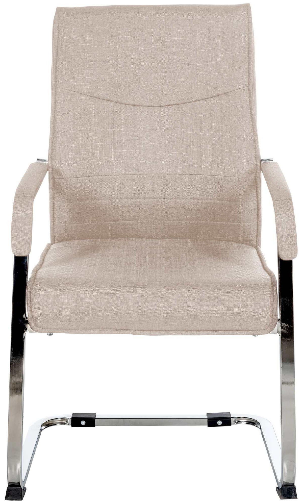SCHWINGSTUHL 2er Set Stoff taupe - Taupe, Textil/Metall (55/88/60cm) - CLP
