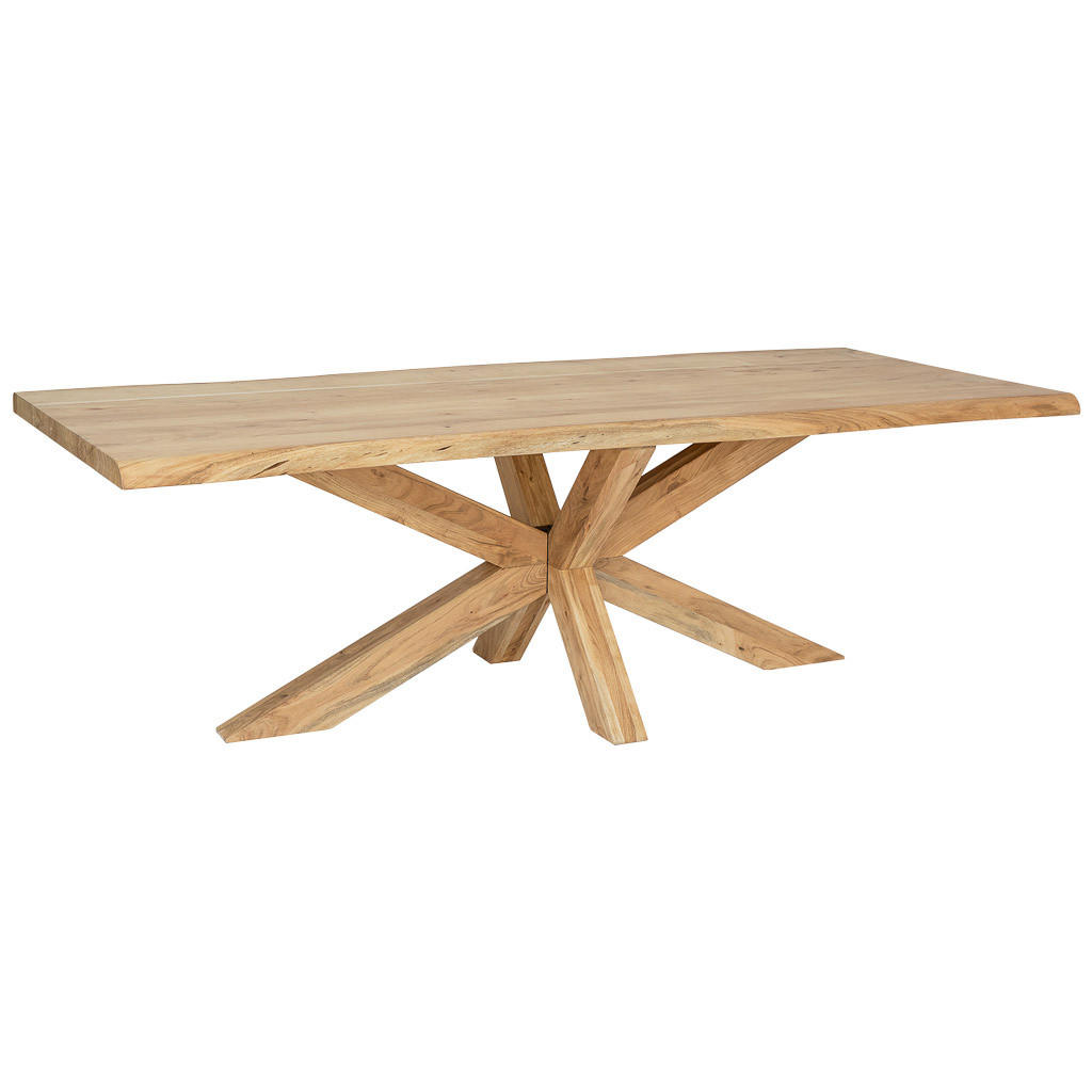 ESSTISCH aus Holz, 240x100x77cm - Braun, Holz (100/240/77cm) - Wanderlust