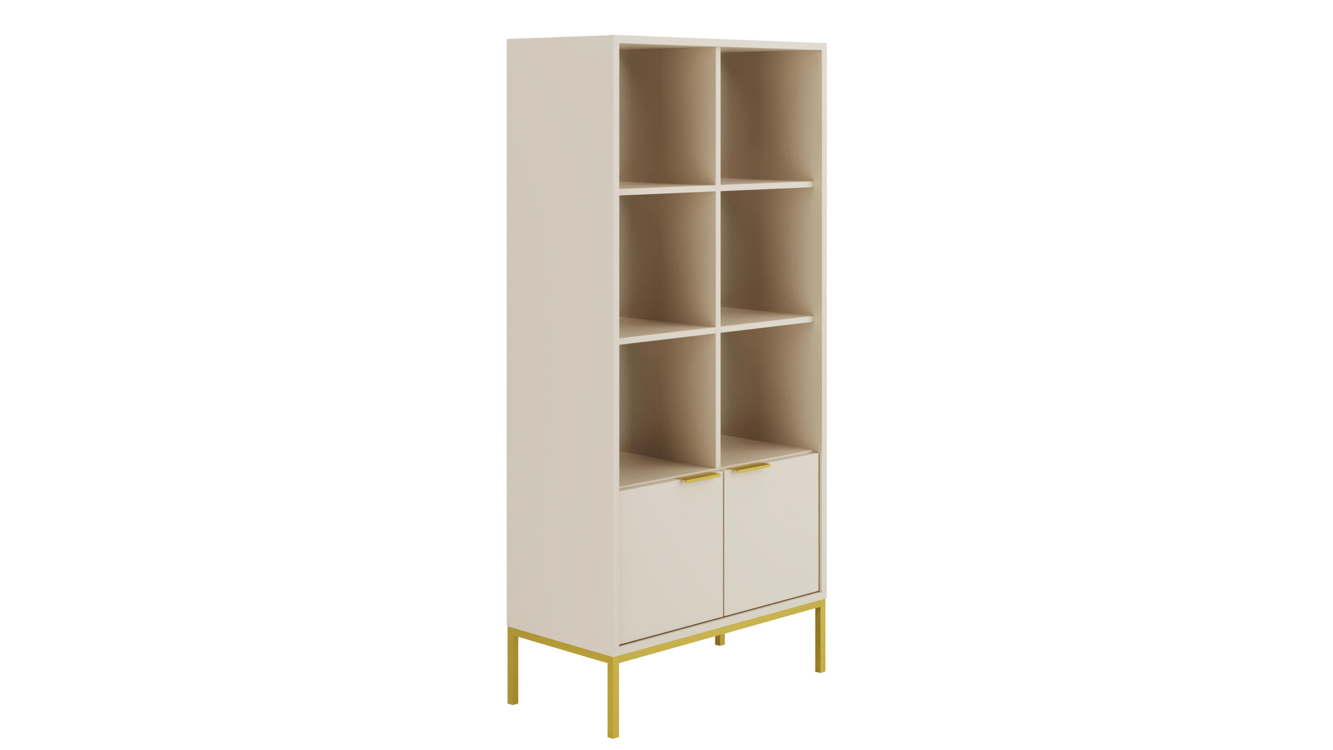 BÜCHERREGAL Austin 40/171,3/80 cm - Beige, Holzwerkstoff (40/171/80cm) - Kocot Kids
