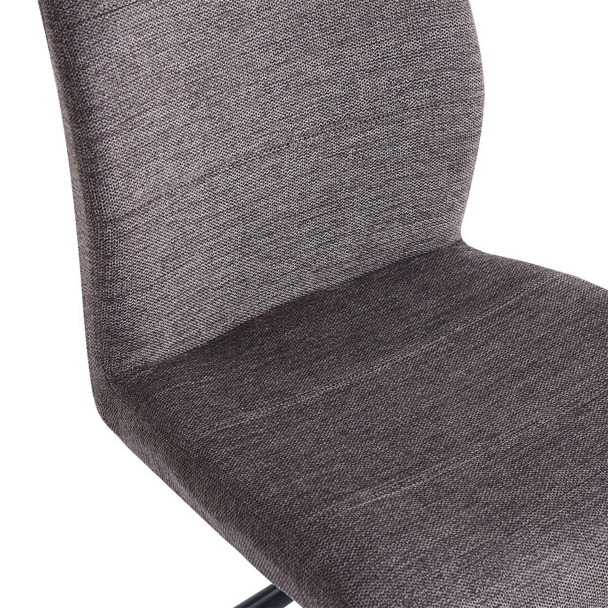ESSZIMMERSTUHL TAURAUS 2ER-SET - Braun, Textil (48/91/61cm) - IDIMEX
