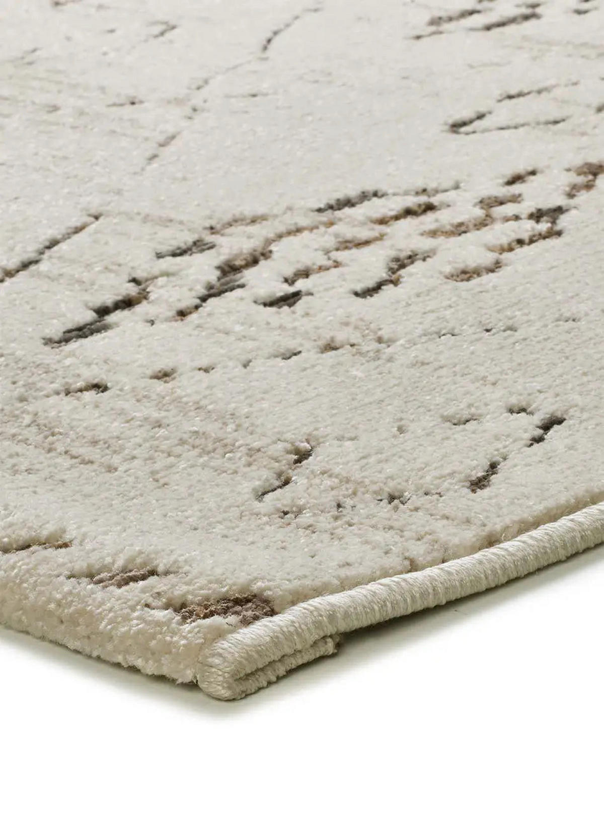 WEBTEPPICH Creme / Braun Ceres 160/235 cm - Creme, Naturmaterialien/Textil (160/235cm) - Atticgo