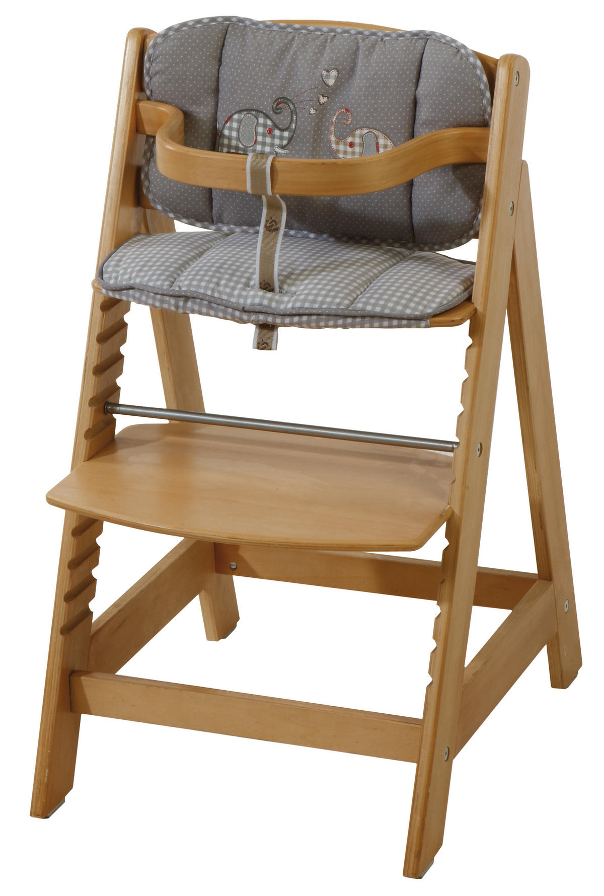 HOCHSTUHL-SITZVERKLEINERER 2-teilig Jumbo twins grau - Grau, Textil (27/59/43cm) - Roba