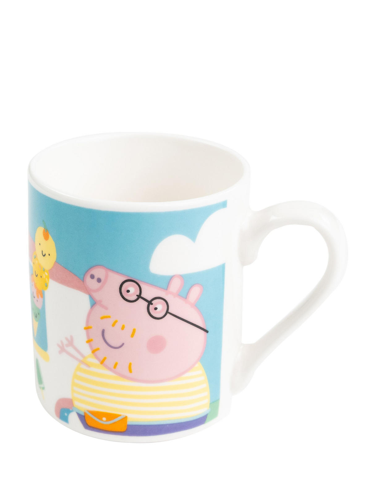 BECHER Peppa Wutz Peppas Ice Cream Mehrfarbig 230 ml - Multicolor, Keramik (0.23L) - United Labels