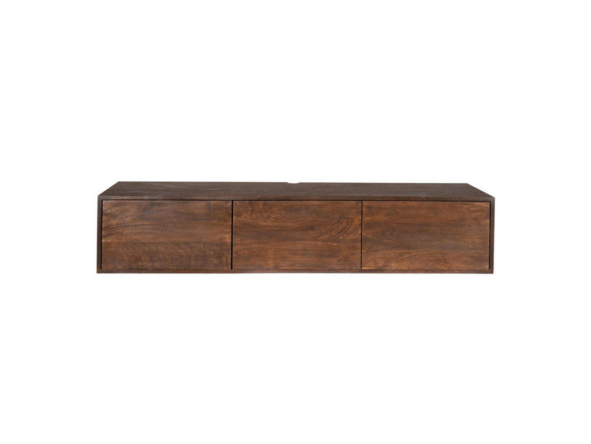 LOWBOARD Quantum Mangoholz 160 cm / 35 cm Braun - Braun, Holz (160/30/35cm) - Villa Möbel