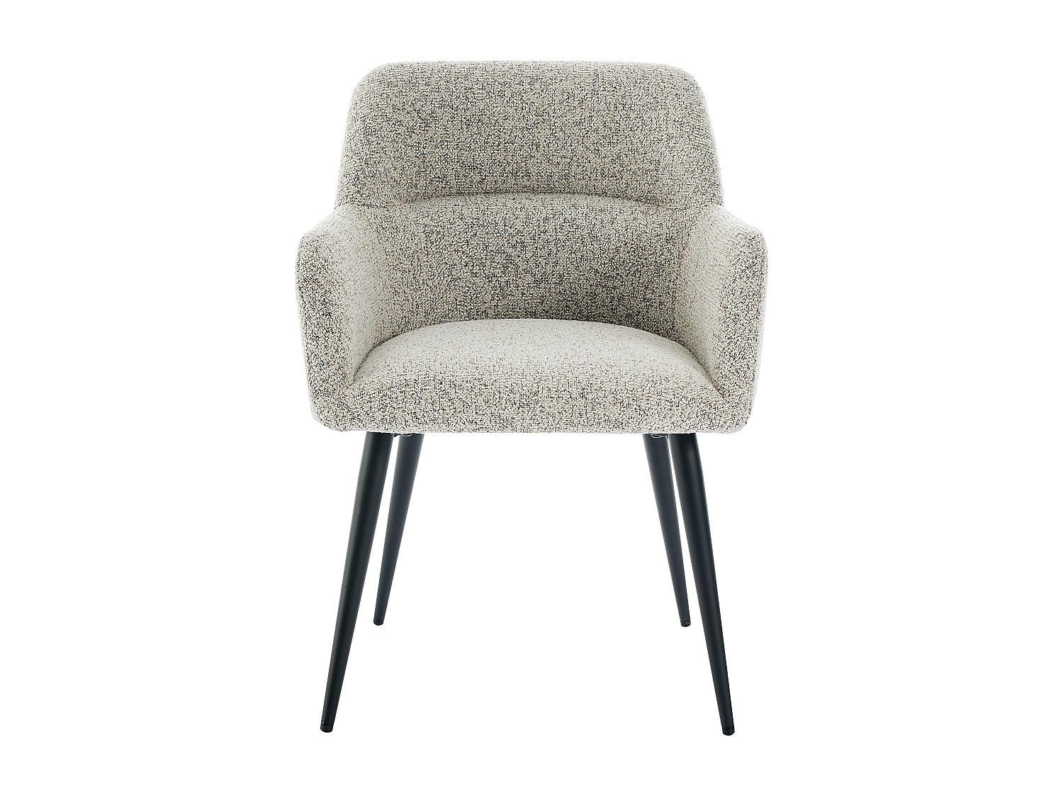 STUHL - 59.5 cm x 61 cm - Stoff - Cremefarben - HEKA - Creme, Textil (59.5/78/61cm) - Vente-Unique