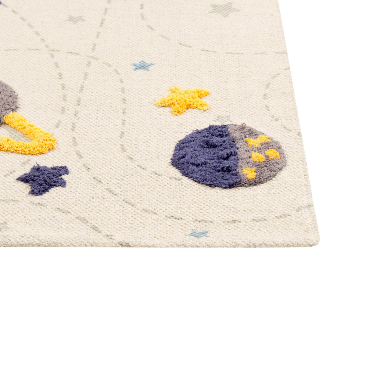 KINDERTEPPICH Langsa 150/80 cm - Beige, Textil (80/150cm) - Beliani